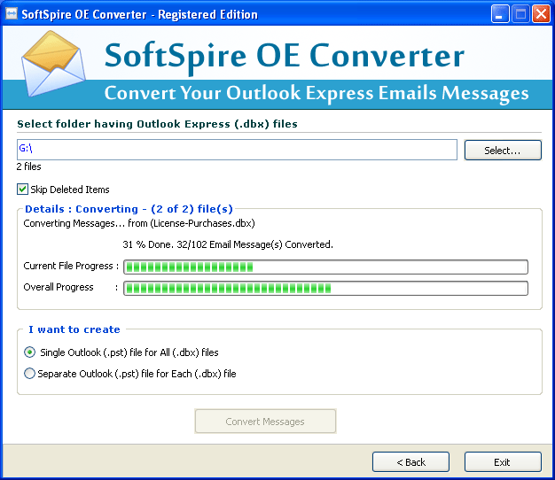 Software4Help DBX to PST Converter screenshot